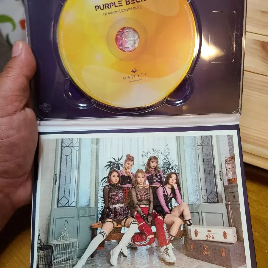 친필싸인 CD PURPLE BECK 2019년