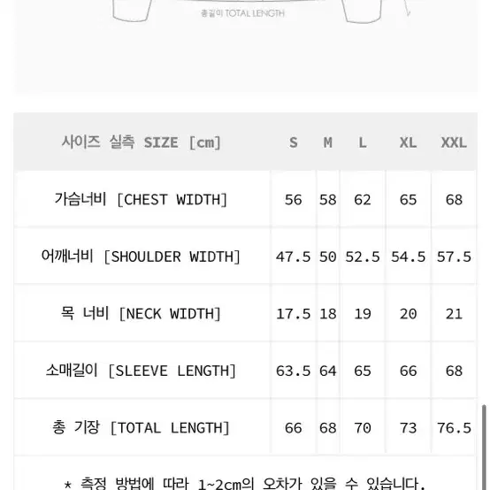 칼하트 아이보리 블루종 면 자켓