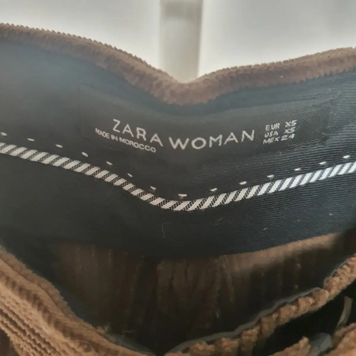 zara 자라 와이드팬츠 자라바지 코듀로이팬츠 골덴바지