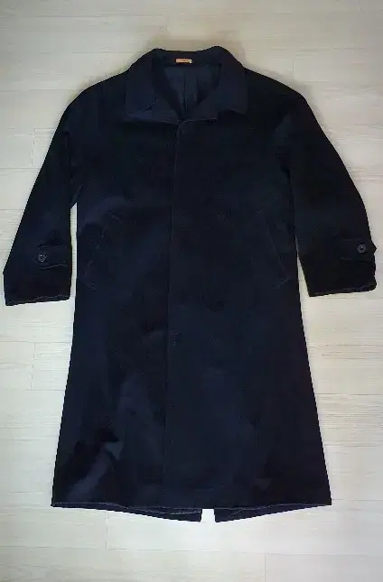 GALAXY / Galaxy 100% Cashmere Dark Navy Mac Coat