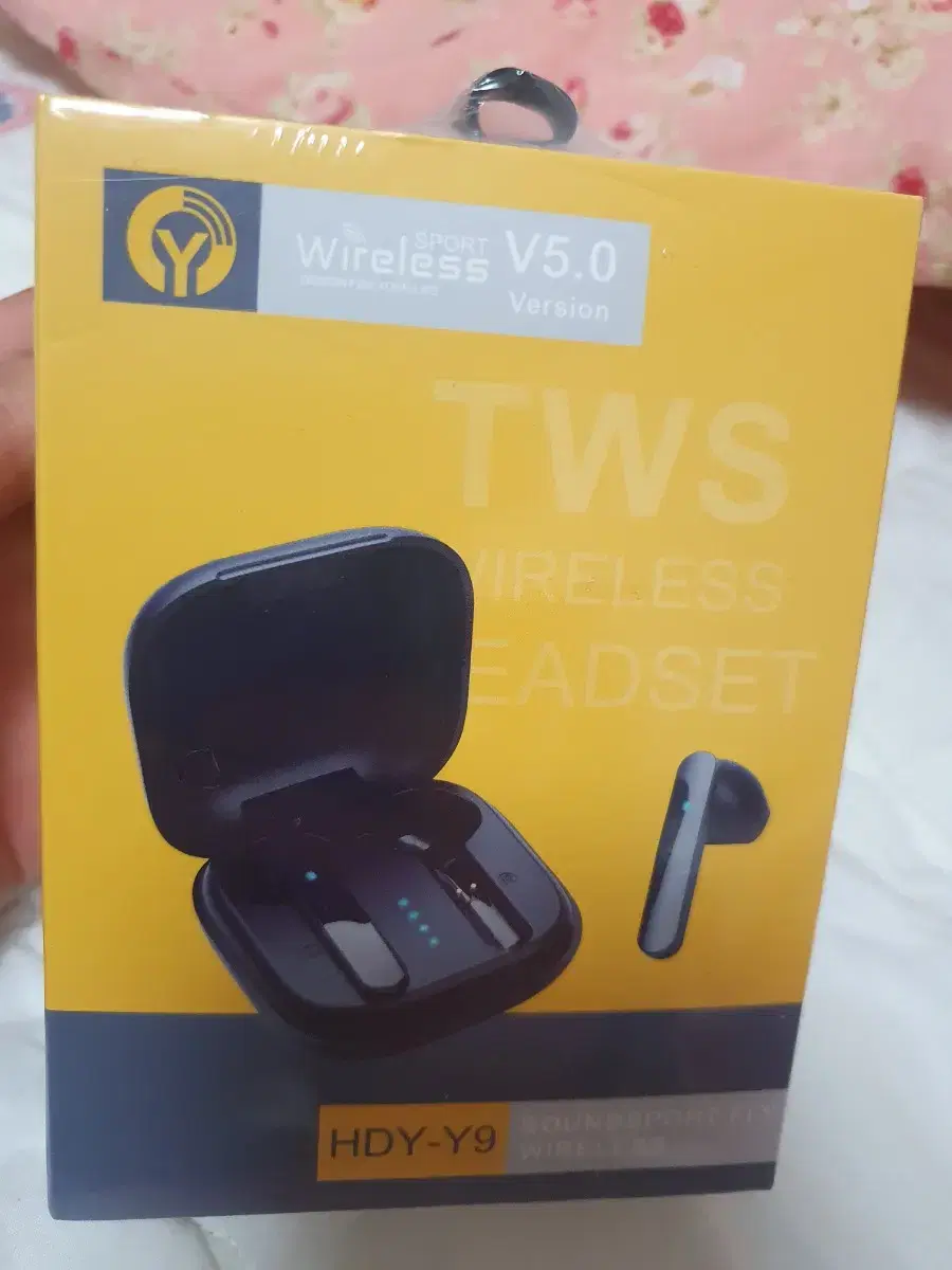 블루투스 헤드셋 핸즈프리 무선이어폰미개봉 Wireless V5.0팝니다