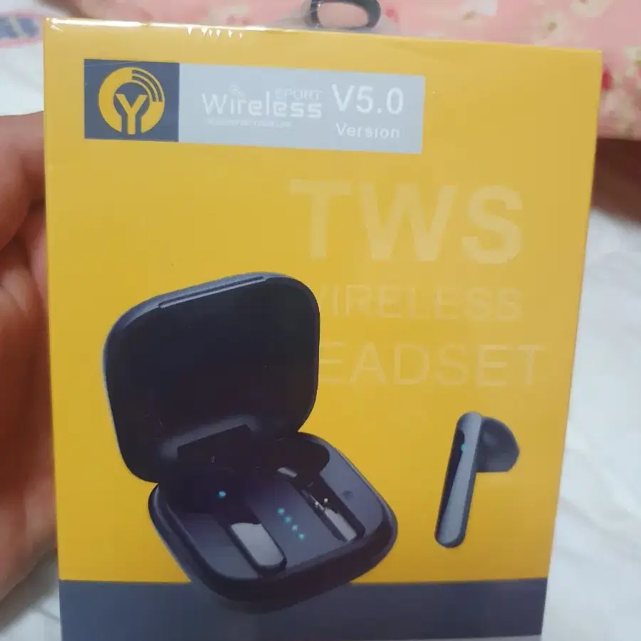 블루투스 헤드셋 핸즈프리 무선이어폰미개봉 Wireless V5.0팝니다