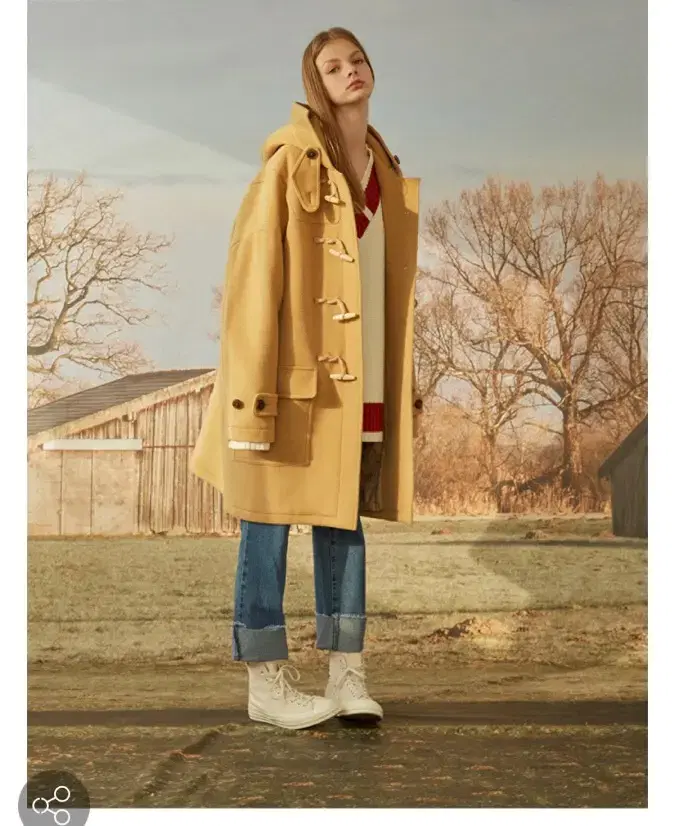 메인부스 Oversized Duffle Coat(BEIGE)(수수료포함)