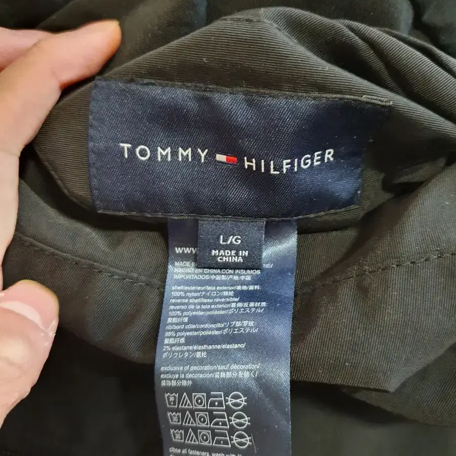 (Tommy Hilfiger)타미힐피거 리버서블 후리스 자켓 L