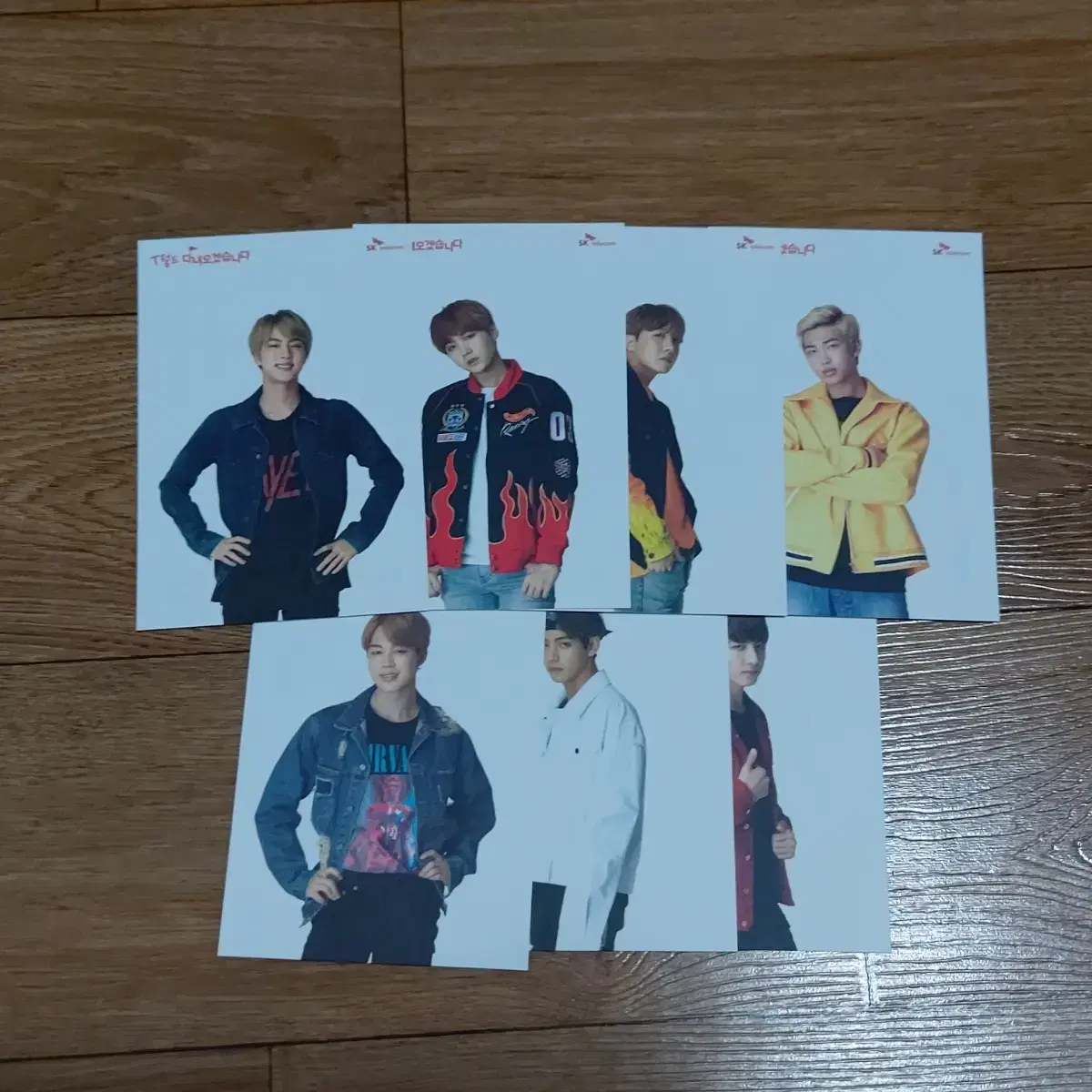 T World bts Official Photocard