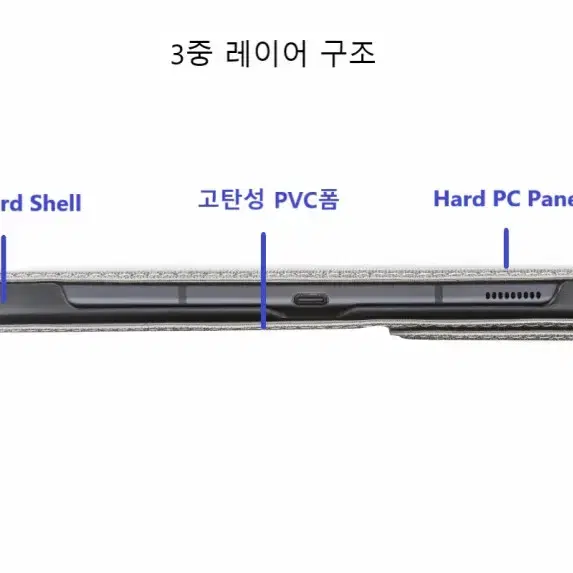 갤럭시탭A7 2020 10.4 심플 북커버 스마트 케이스