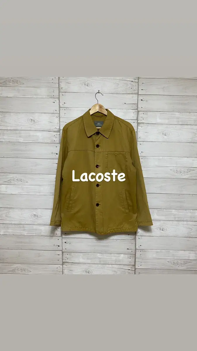 Lacoste Cotton Coverall Work Jacket