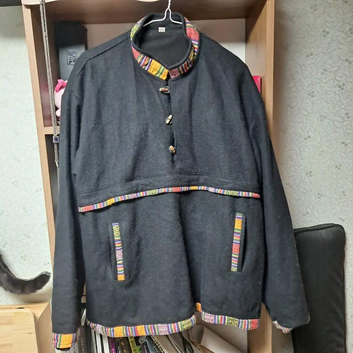 Vintage Nepalese Ethnic Wool Anorak