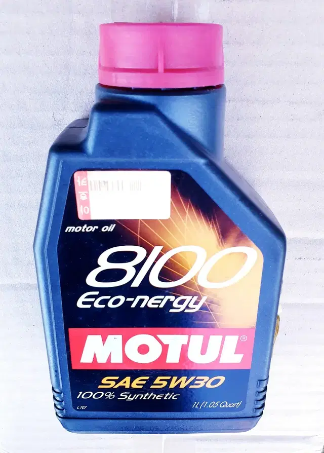 [야호카] 모튤 8100 ECO-nergy 엔진오일(5w30, 1리터)