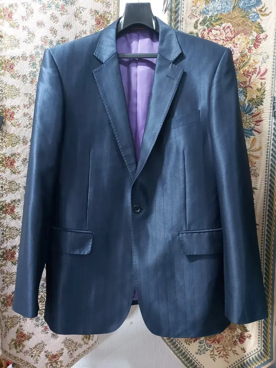 52 DAVID SMITH Italian fabric blazer wool jacket