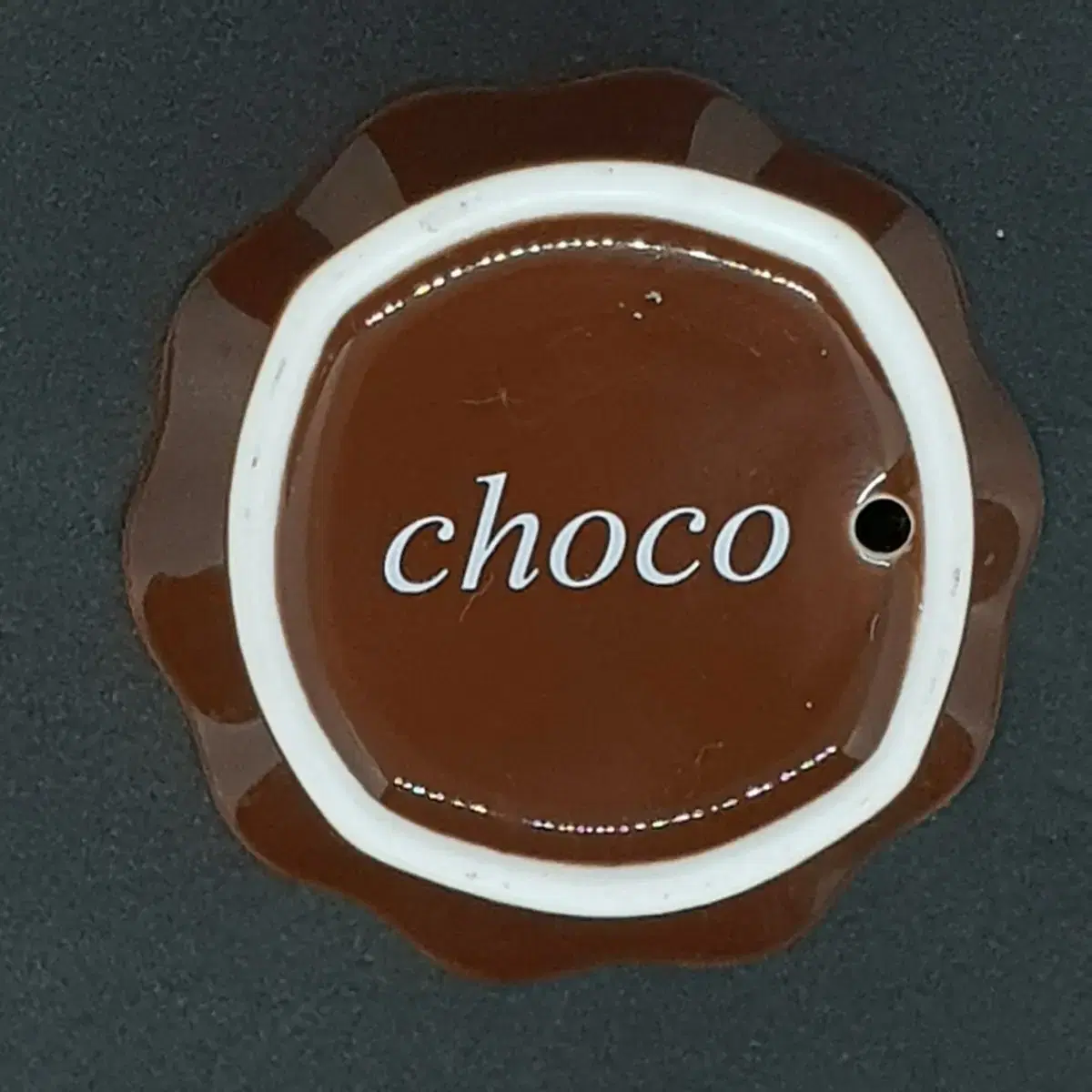 새상품 일본 마에바타사의 CHOCO 티스푼 포크 도자기 보관통 커트러리