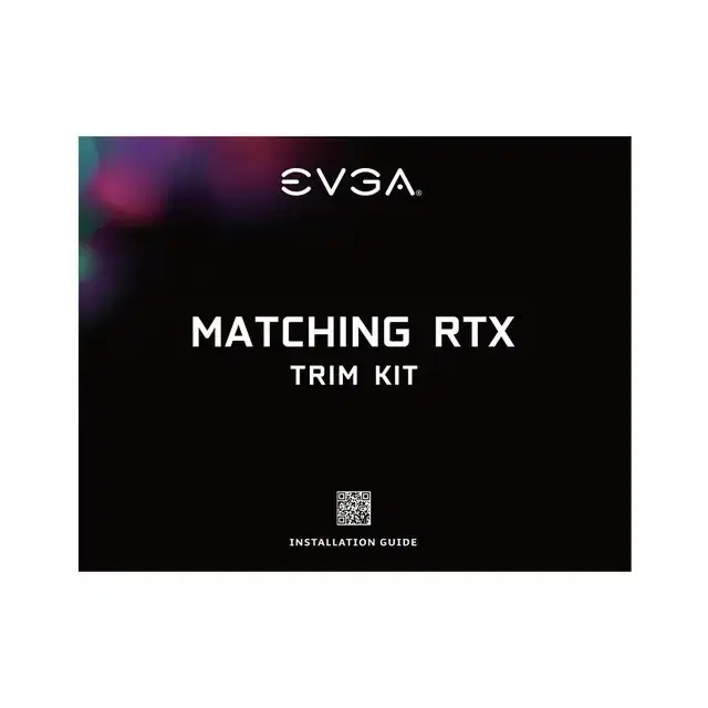 EVGA 에브가 20시리즈 듀얼팬 트림킷 미사용 새제품