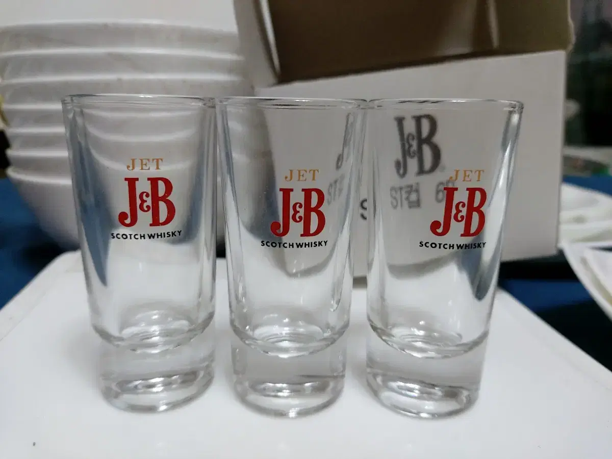 J&B 샷글라스