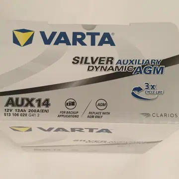 VARTA 12V 13Ah AUX14 AGM밧데리 미사용신품 | 브랜드 중고거래 플랫폼