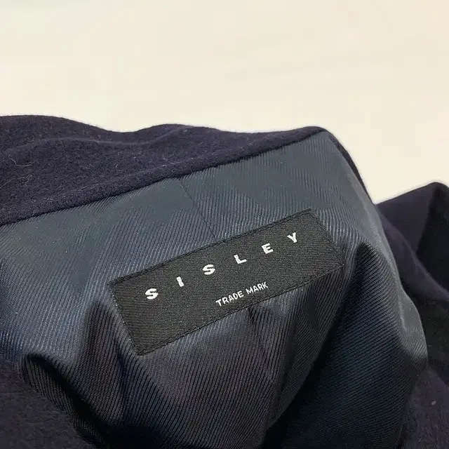 SISLEY 시슬리 모직 더블자켓