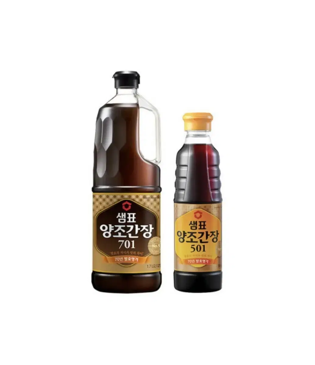 (무료배송) 샘표 양조간장 701 1.7L + 501 500ml 샘표간장