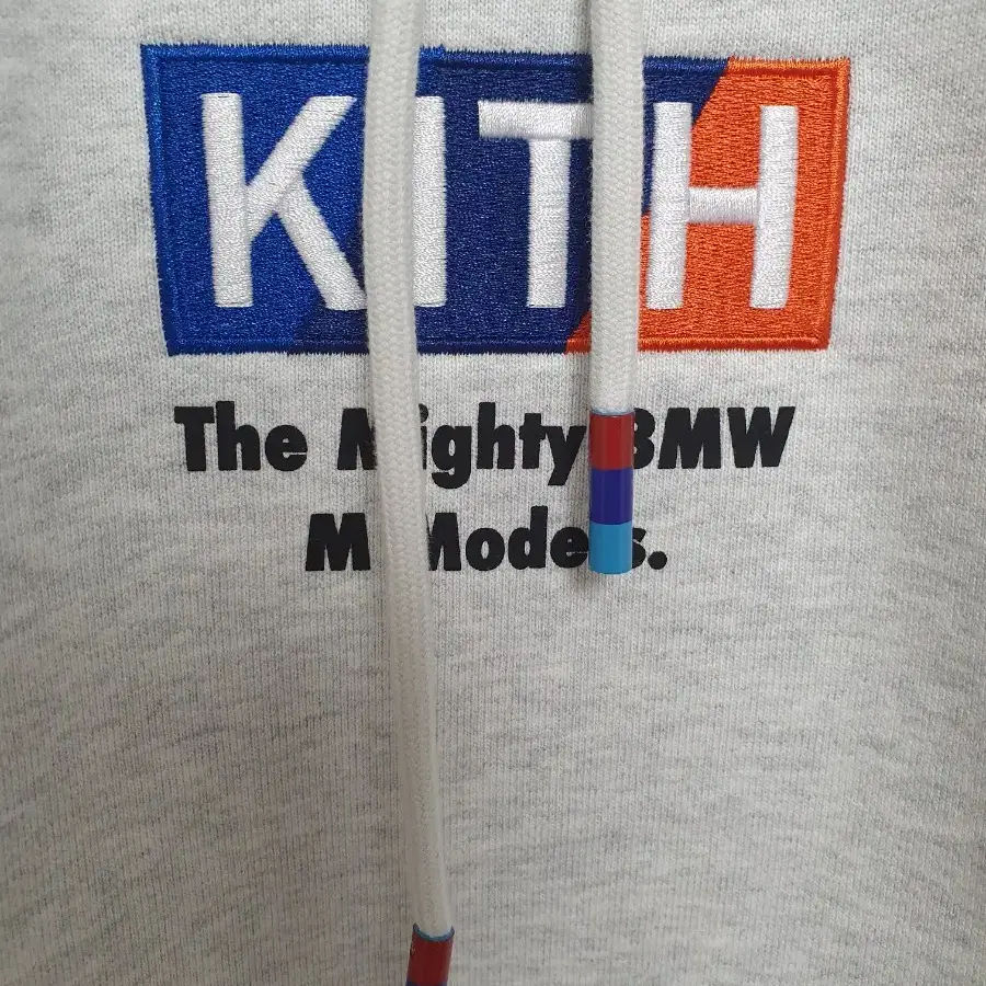 [정품][S] KITH 키스 X BMW 콜라보 기모 후드 그레이