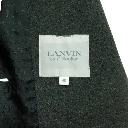 LANVIN 랑방 울-앙고라 코트/여성55-슬림66/칠팔구제