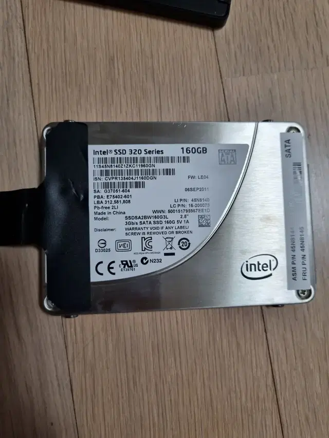 삼성 인텔 마이크론MLC SSD(160GB/256GB)