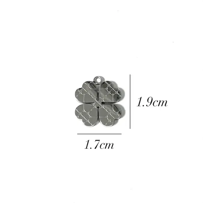 네잎클로버 펜던트 동대문 악세서리 부자재 써지컬 도소매