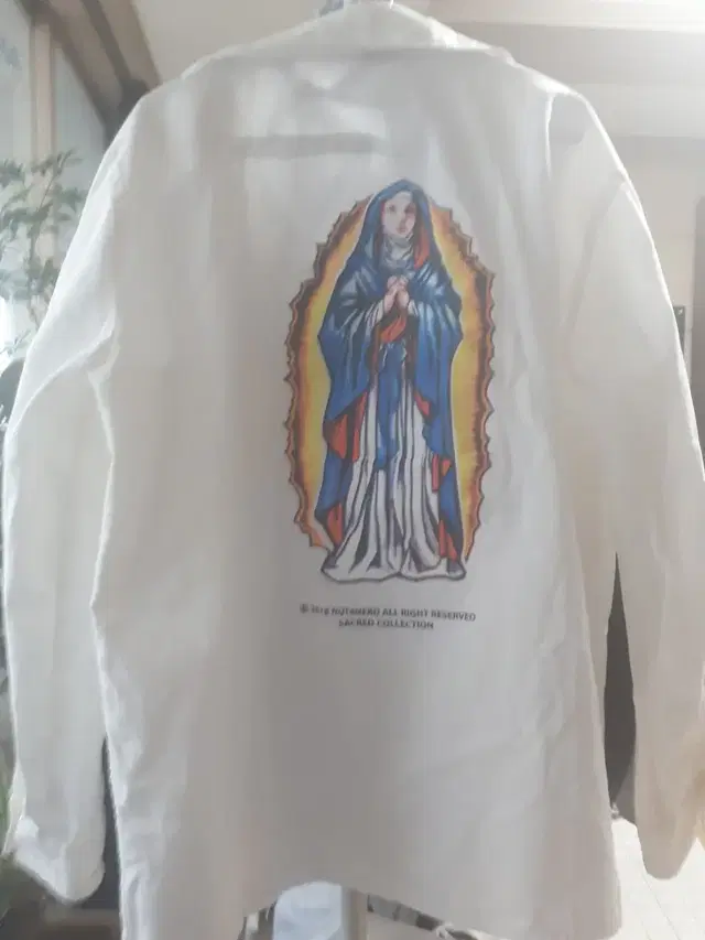 낫포너드 The Virgin Mary Shirts SH001WH L사이즈