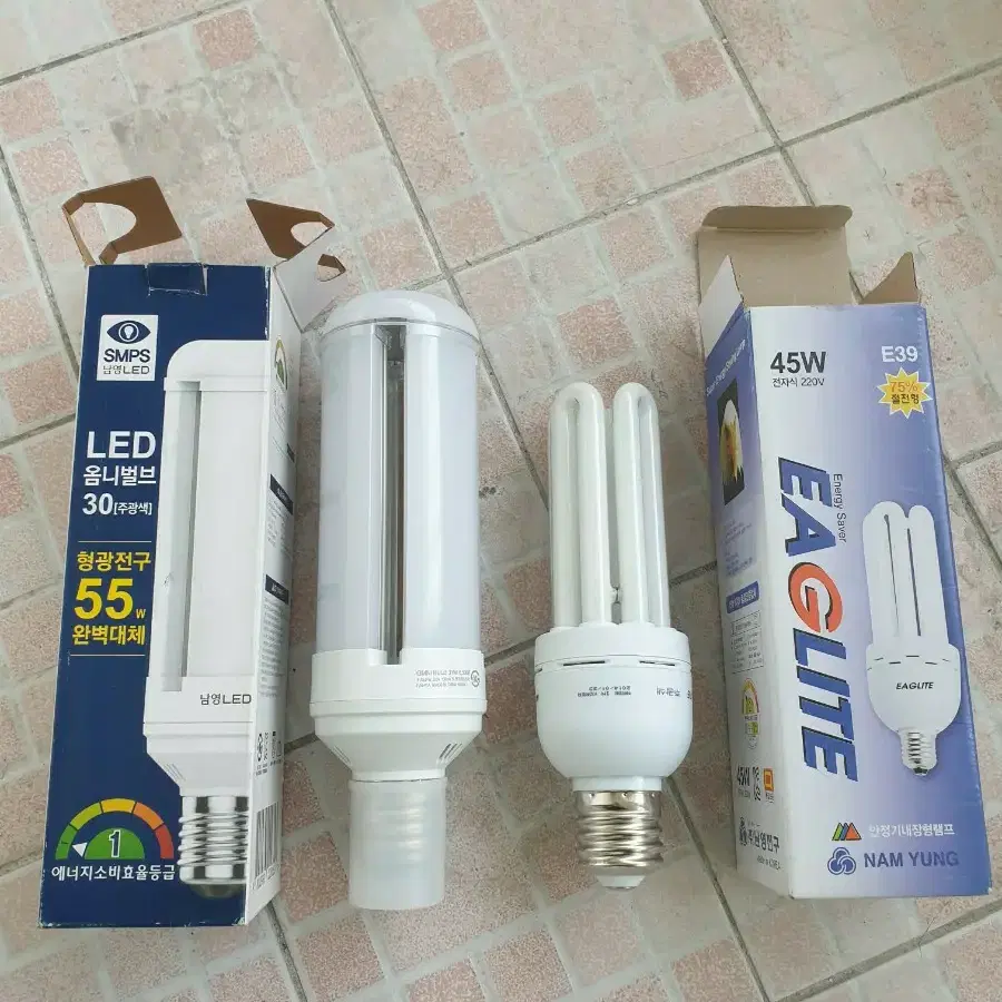 LED 옴니벌브 30  E39 삼파장 형광등 E39