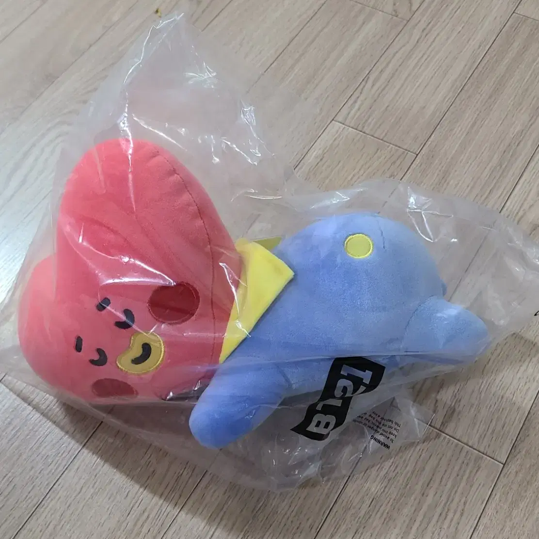 라인프렌즈 BT21 타타 알제이 TATA RJ BABY 미니 필로우 쿠션