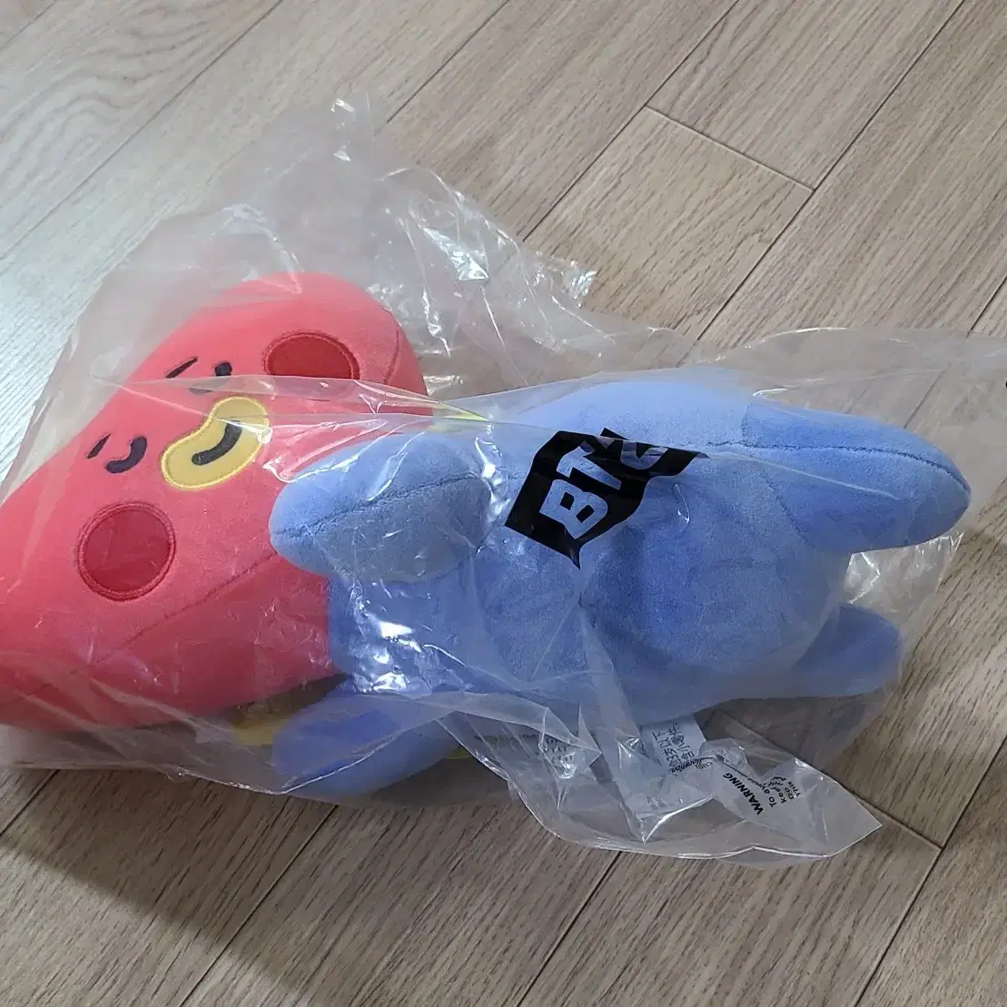 라인프렌즈 BT21 타타 알제이 TATA RJ BABY 미니 필로우 쿠션