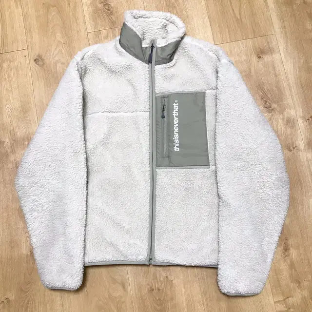 디스이즈네버댓 sp boa fleece 아이보리 M사이즈