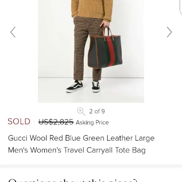 Gucci Felt Tote Bag구찌 펠트 가방