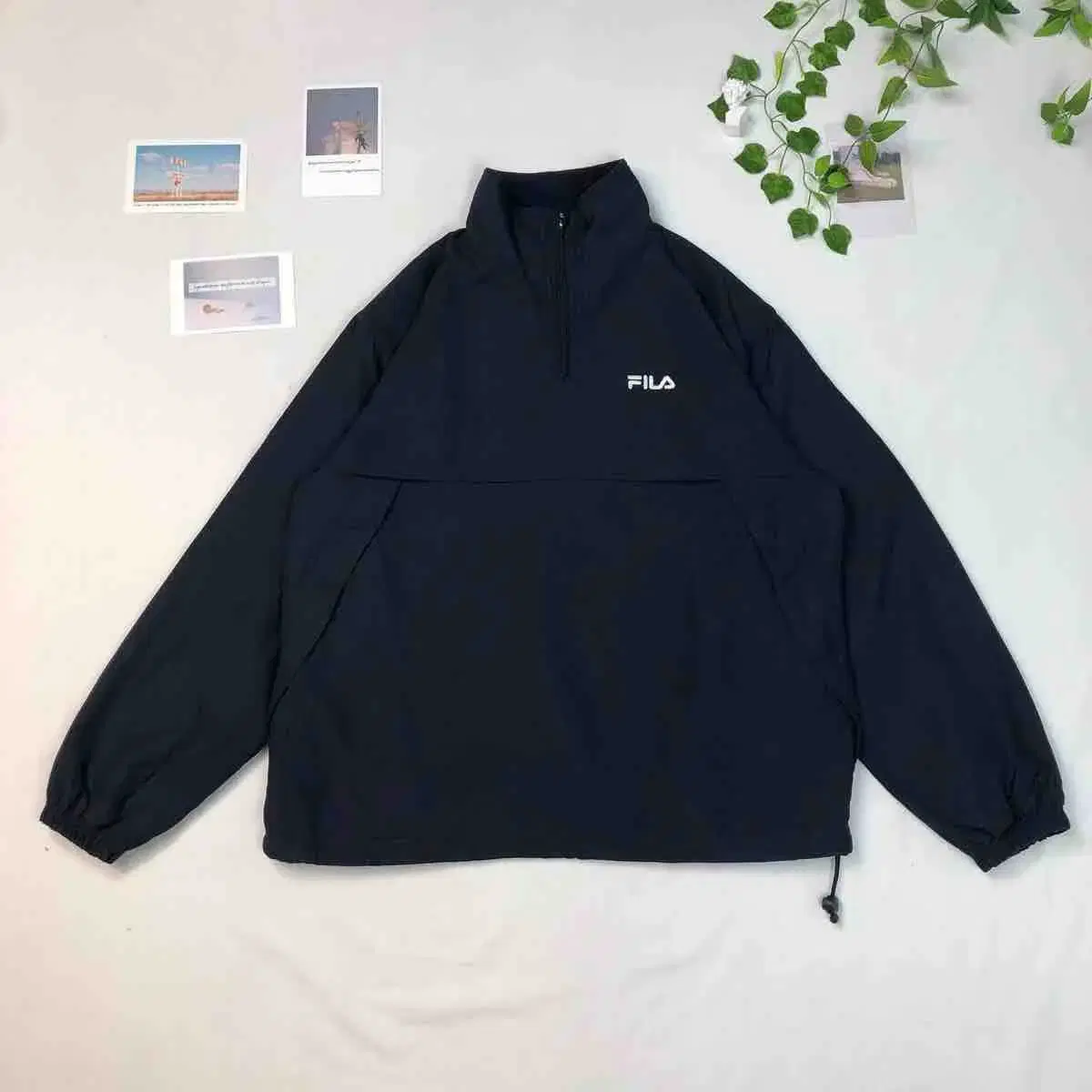 Pilar Vahn Zip-up Anorak Navy