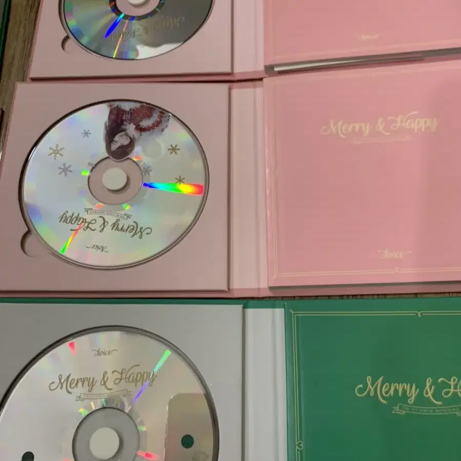 트와이스 Merry&Happy 멤버9인세트&포카세트 판매