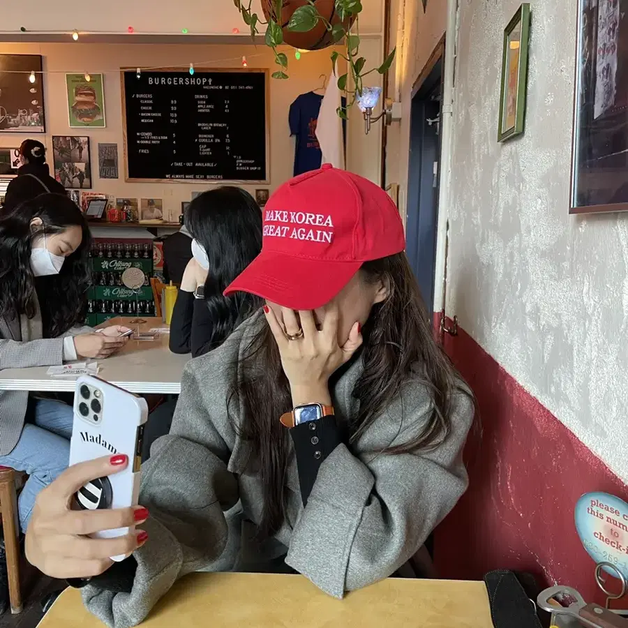 make korea great again 모자 볼캡