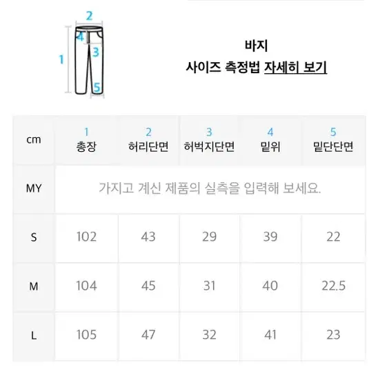 플라스틱프로덕트 코듀로이 팬츠