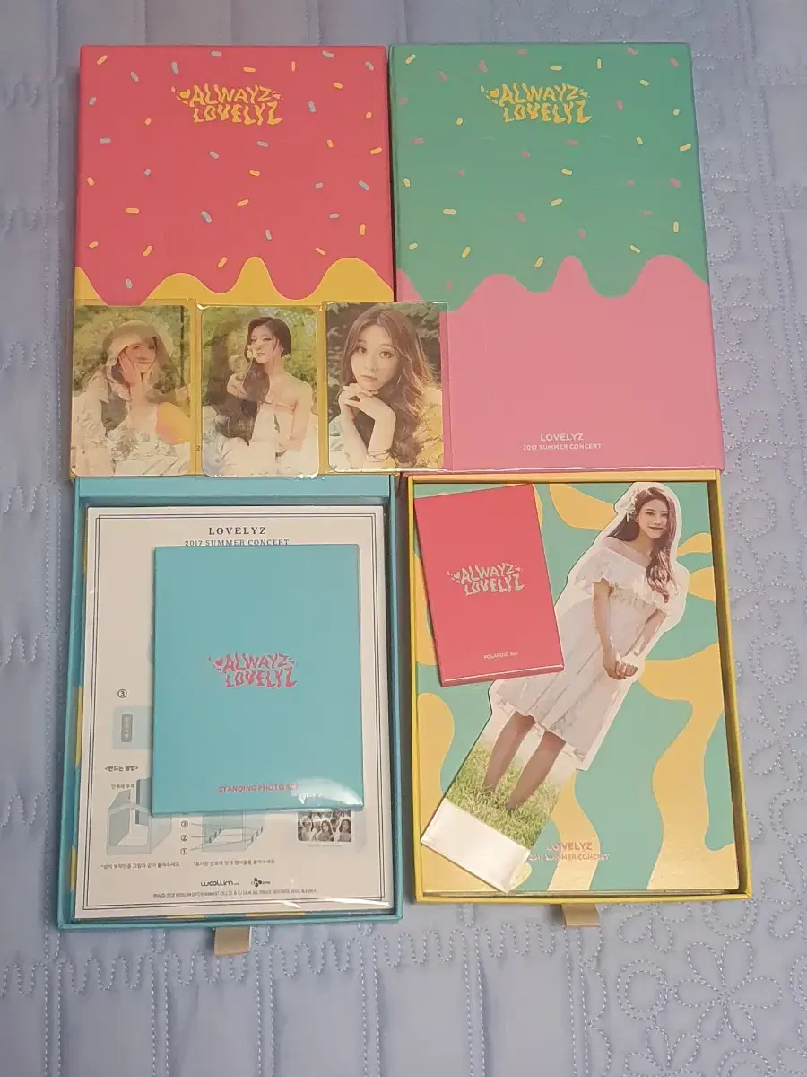 Lovelyz sealed sells blurays and dvds