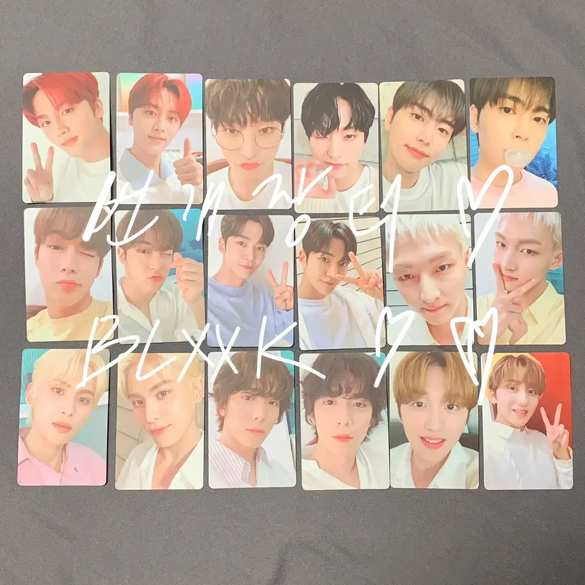 SF9 Fantasy 4th Edition photocard bulk wts