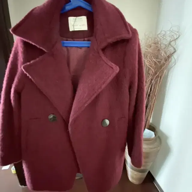 [10y] 자라키즈 와인 코트. zara kids girls coat