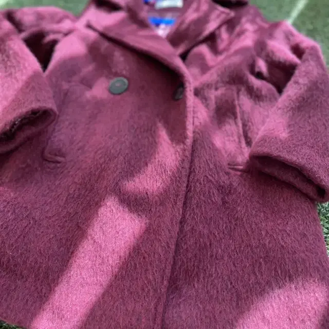 [10y] 자라키즈 와인 코트. zara kids girls coat