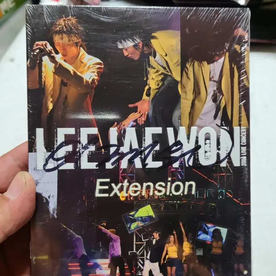 미개봉 DVD이재원 친필싸인 Extension 초회한정판 (2disc)