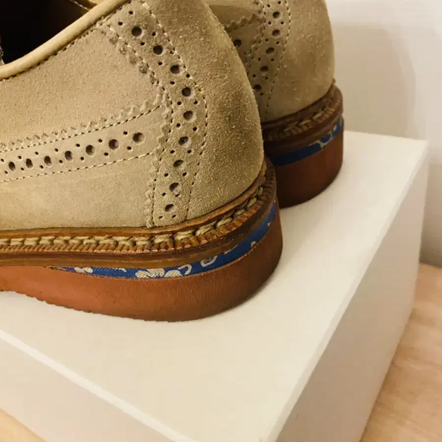 (비즈빔)Visvim Petrican WT-Folk Sand Size 8