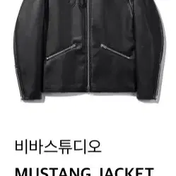 vivastudio mustang jacket ja[black] s사이즈