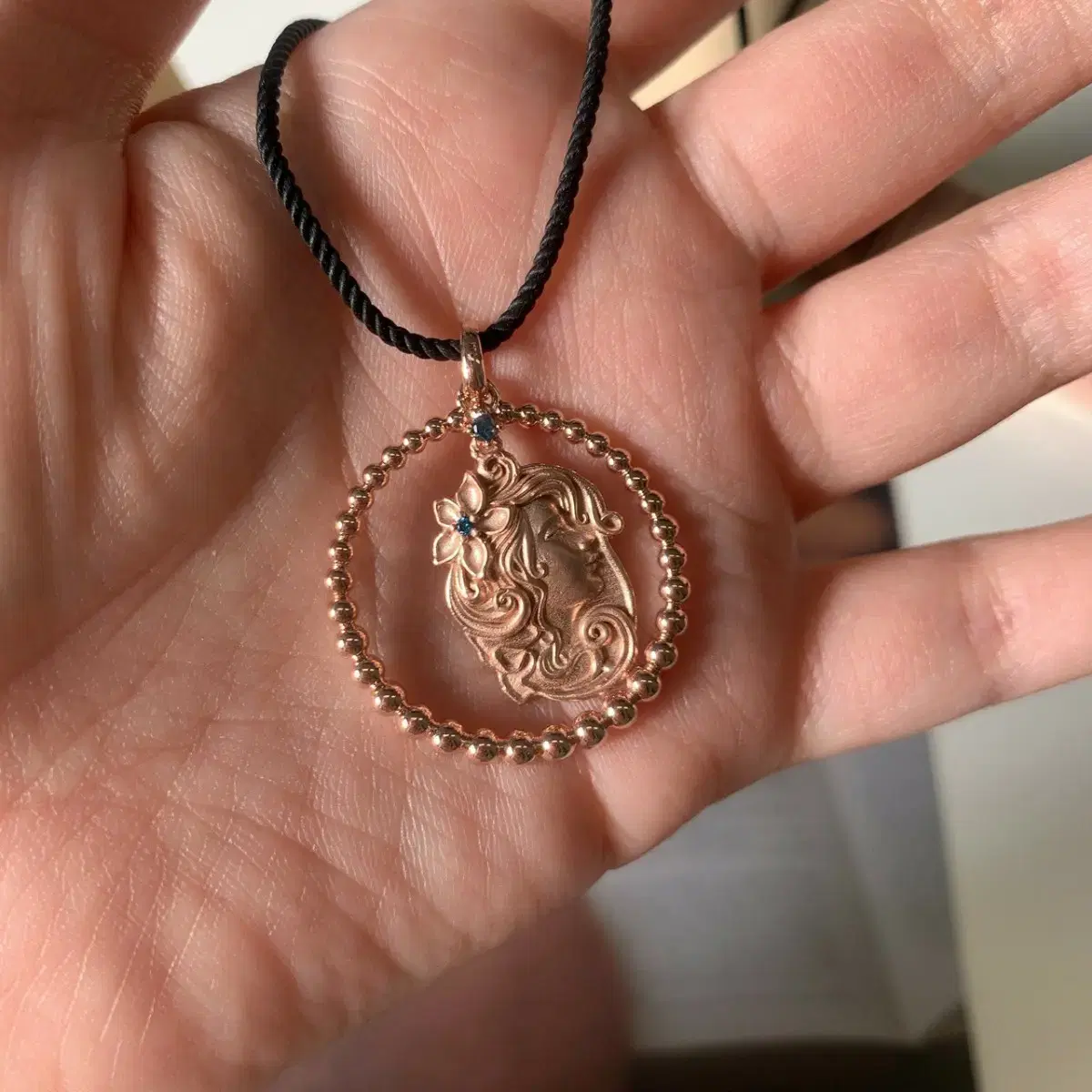 1218] 14k / 18k 청다이아 소녀코인 메달 | 브랜드 중고거래 플랫폼, 번개장터