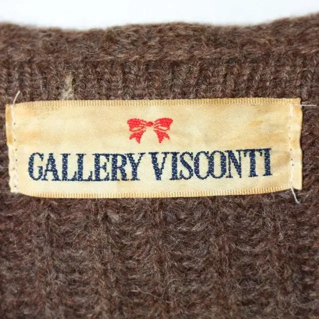 GALLERY VISCONTI 와플니트롱코트 [20120321]