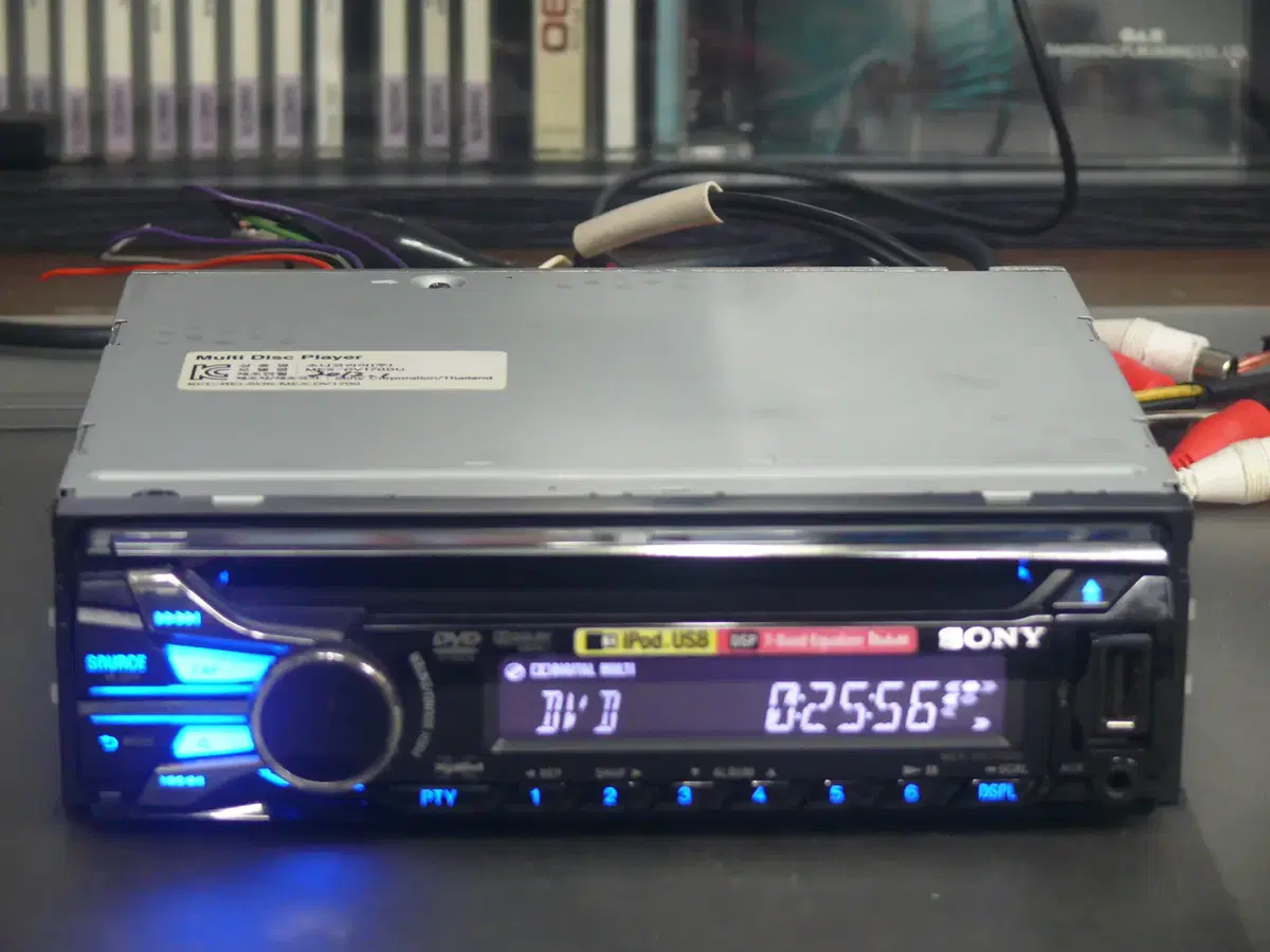 소니MX-DV1700U  DVD  CD  USB  AUX  RADIO