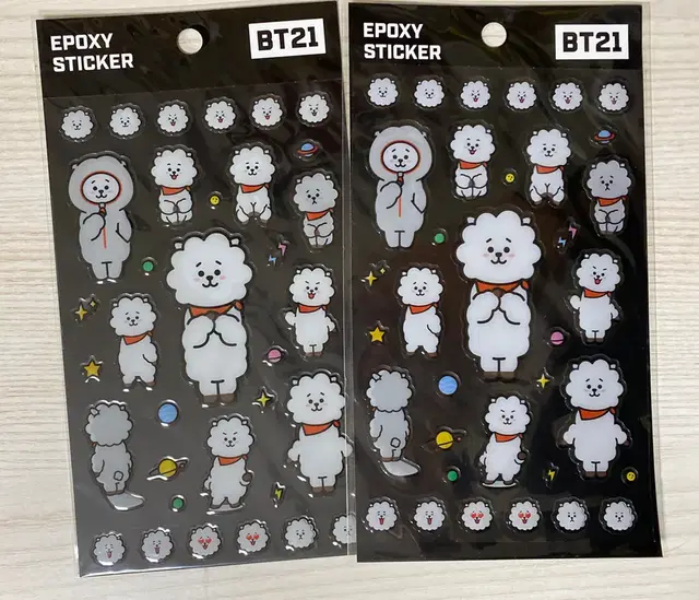 방탄소년단 BTS BT21 알제이 RJ 스티커