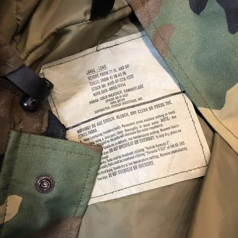 US ARMY ECWCS PARKA