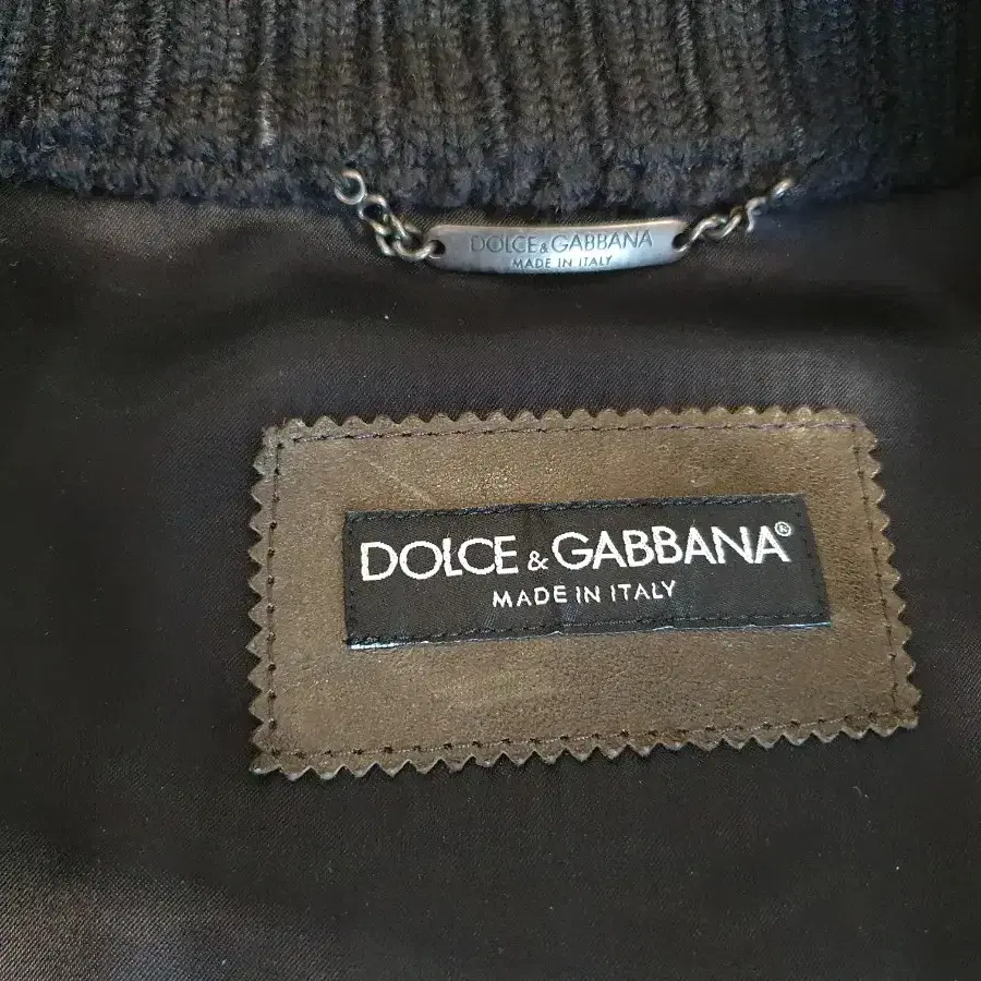 Dolce & GABBANA 가죽자켓