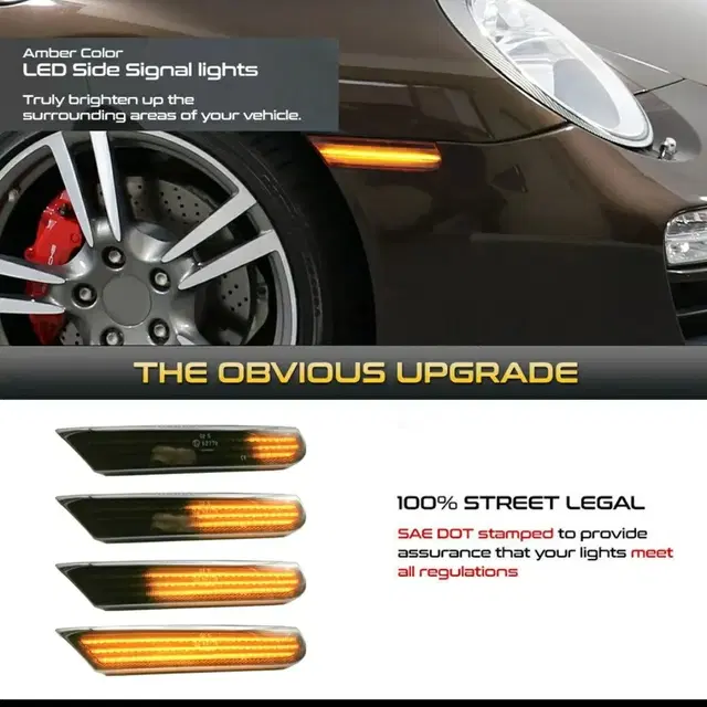 porsche led 휀다등