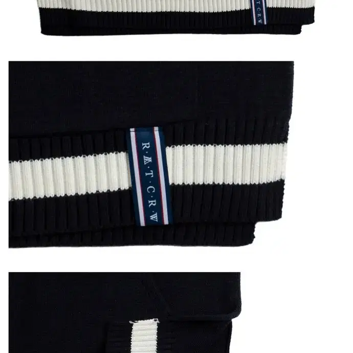 로맨틱 크라운 Round Neck Cable Knit_navy