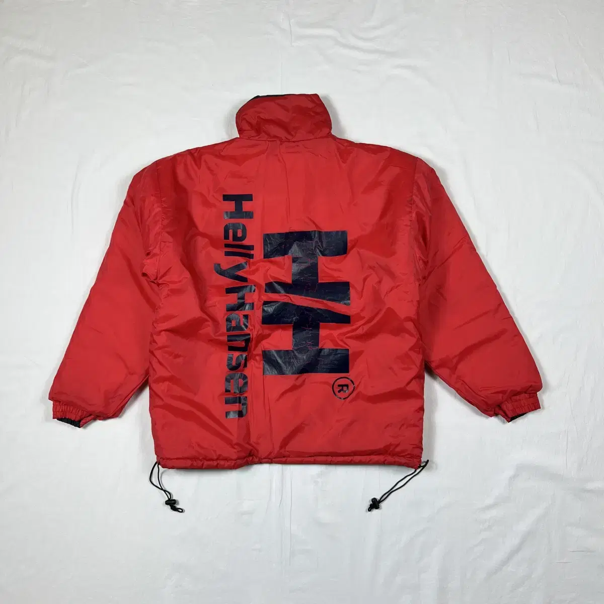 90s 헬리한센 helly hansen 스펠아웃 리버시블 덕다운 패딩자켓